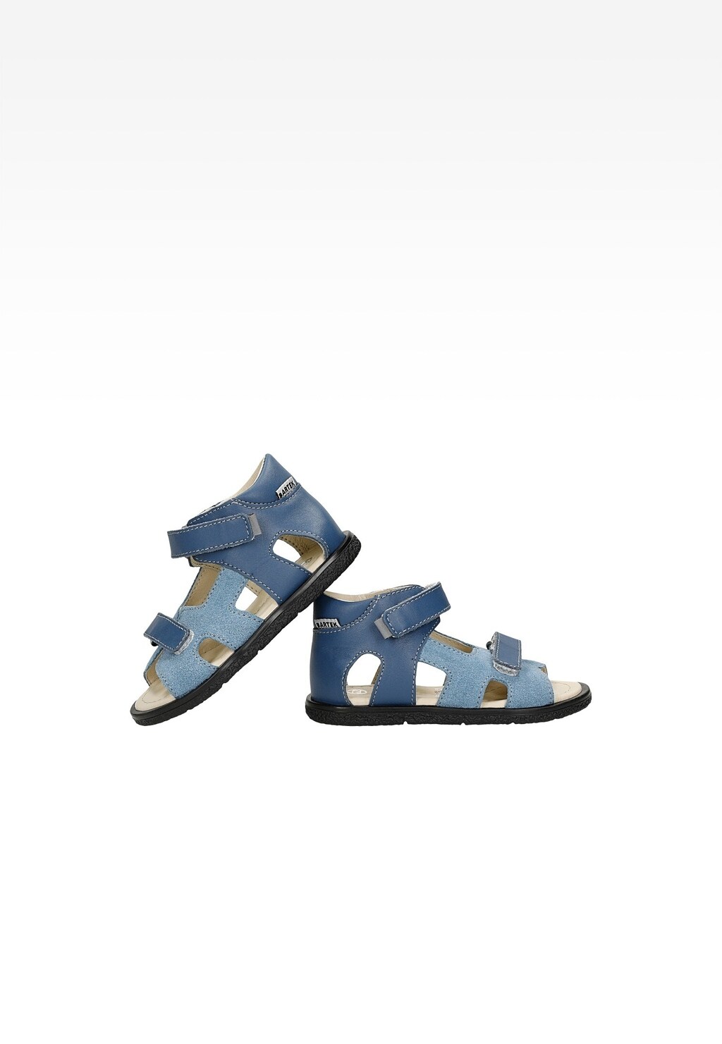 Sandały BARTEK 11042206, dla chłopców, granatowo-niebieski Widok 6