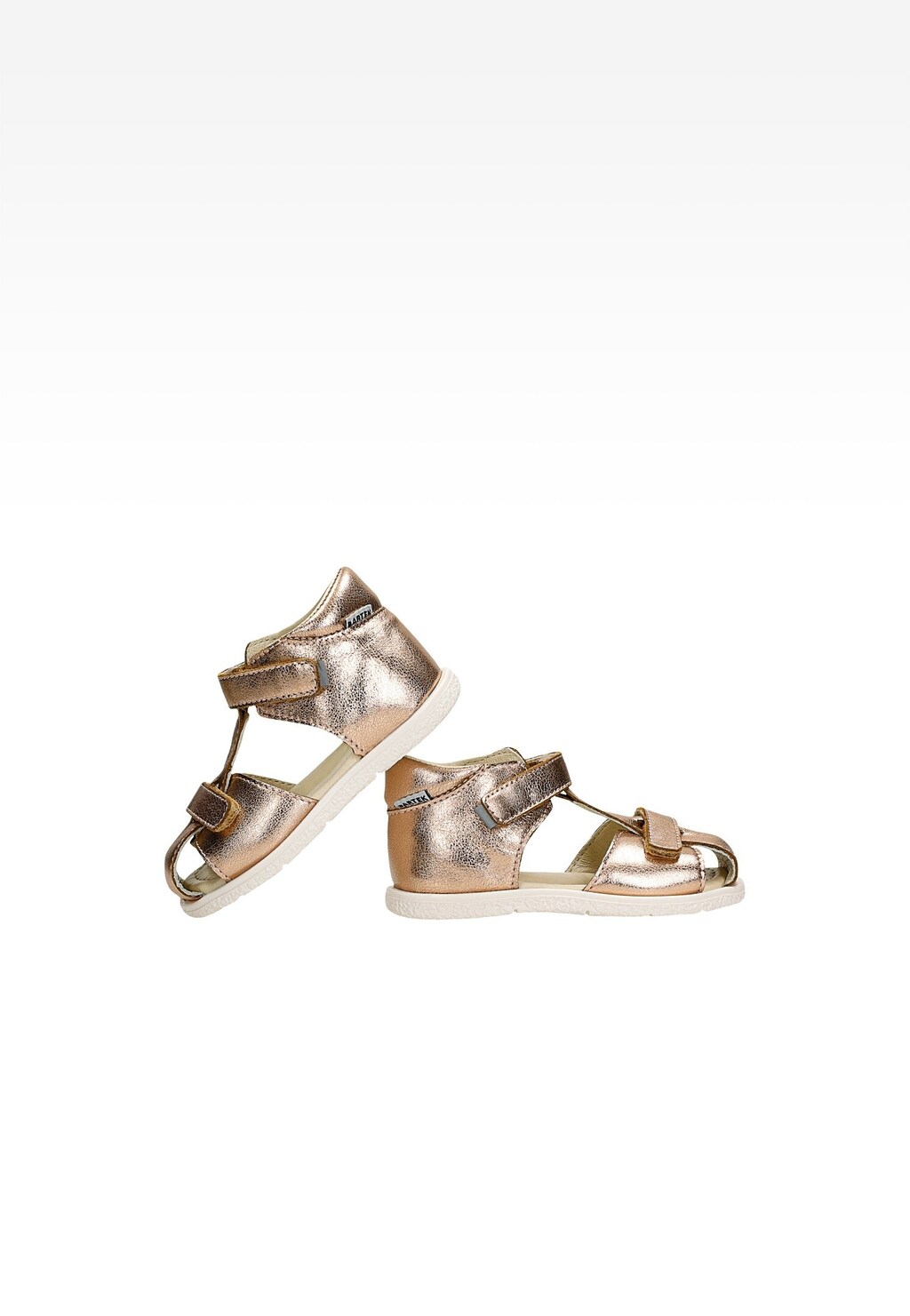 Sandály BARTEK 11042307, pro dívky, růžově zlaté Widok 6