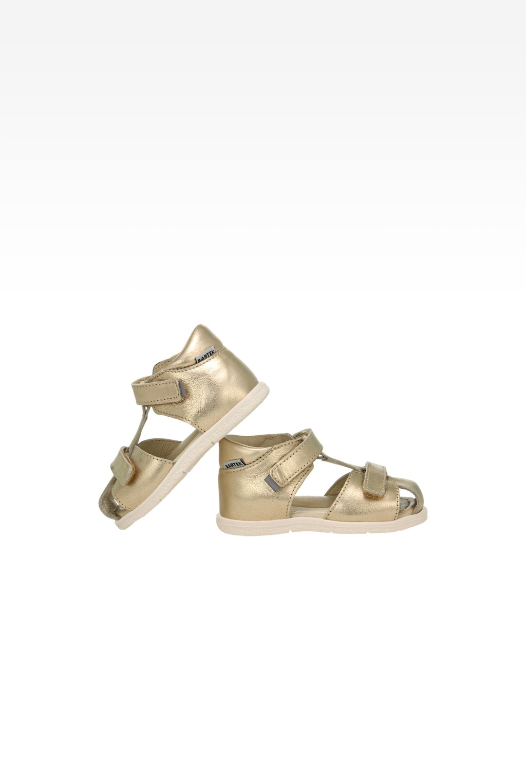 Sandály BARTEK 11042305, pro dívky, zlaté Widok 6
