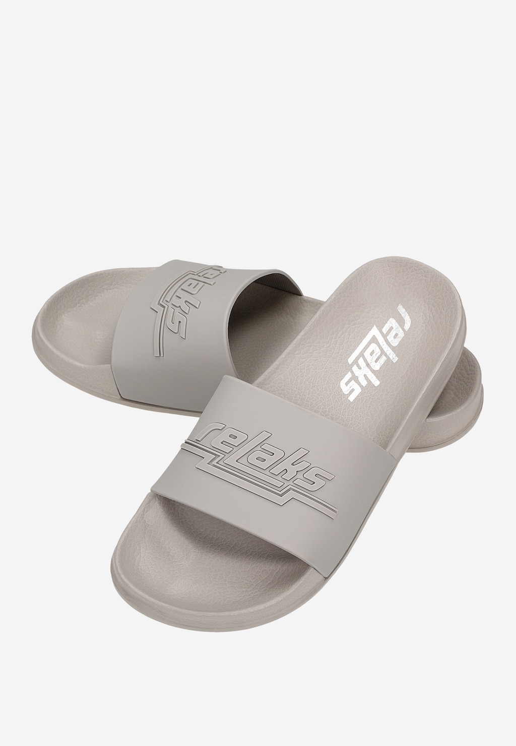 RELAKS popielate klapki z pianki EVA R34008-10 Widok 7