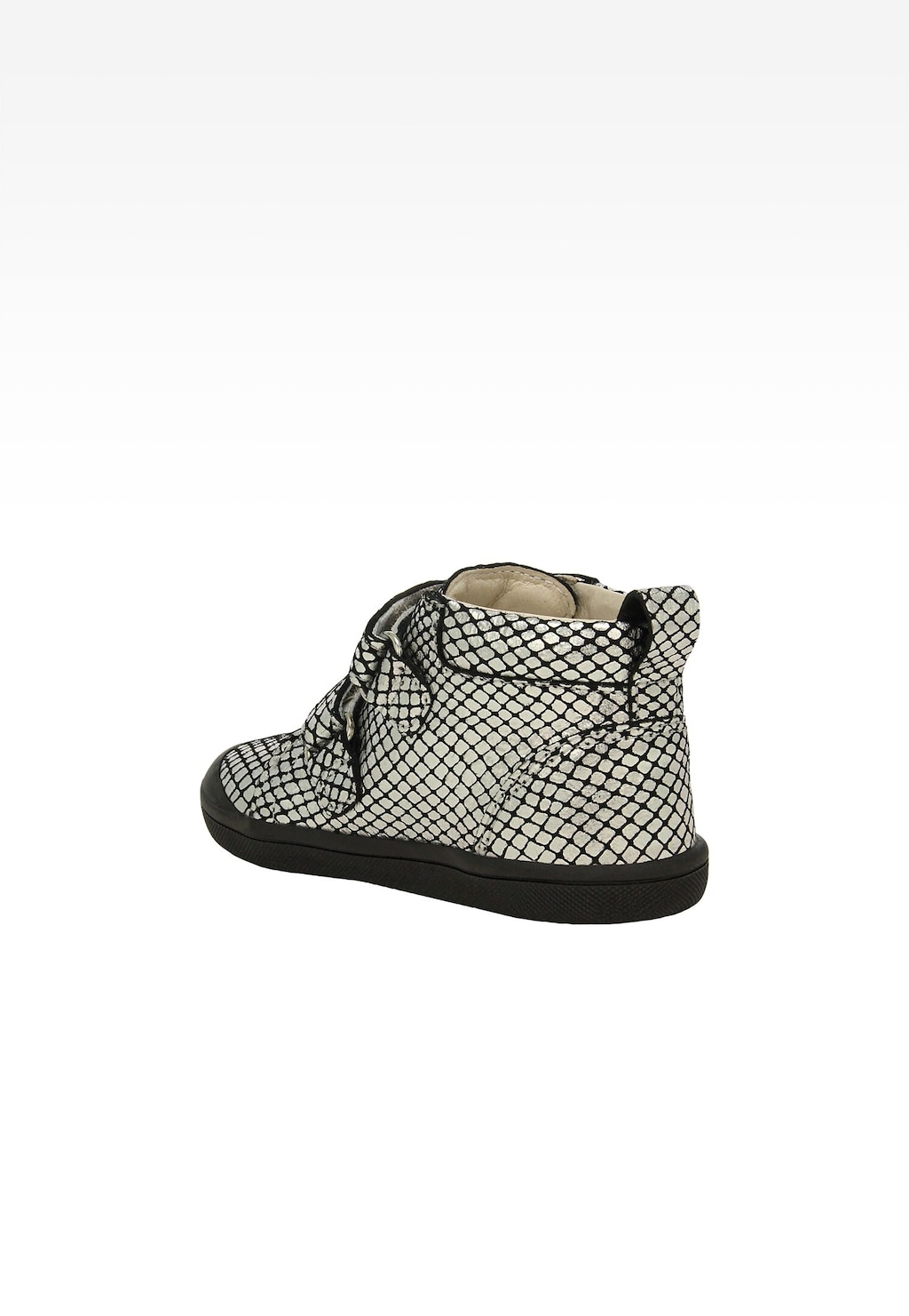 Kotníkové boty BARTEK 11025141, pro dívky, černo-stříbrné Widok 4