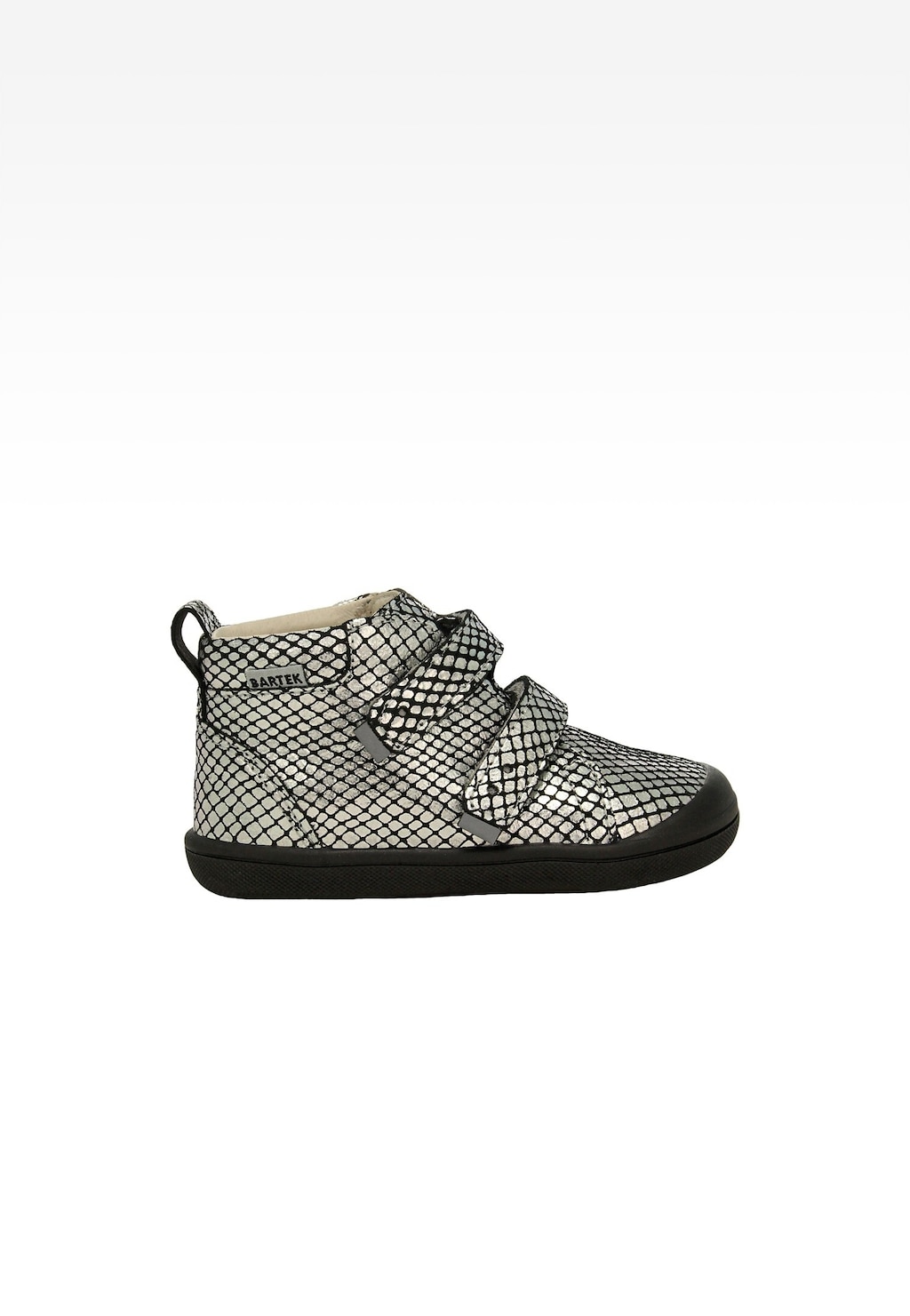 Kotníkové boty BARTEK 11025141, pro dívky, černo-stříbrné Widok 1