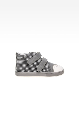 Popielate trzewiki BARTEK w kropki 1356803