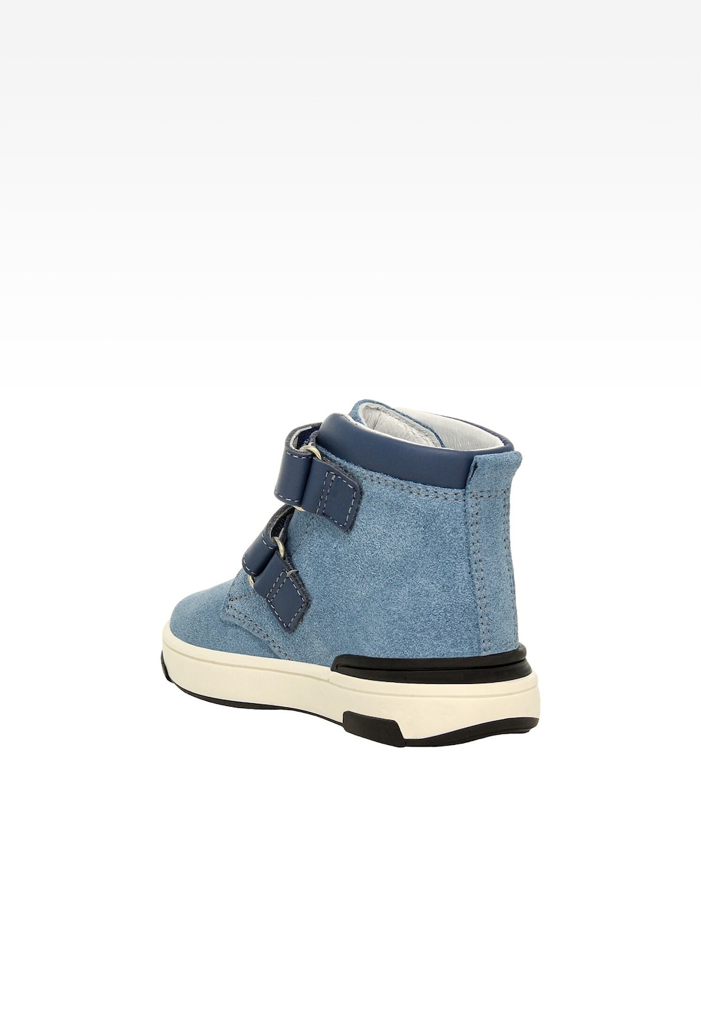 Modré kotníkové boty BARTEK z pravé kůže 1198504 Widok 4