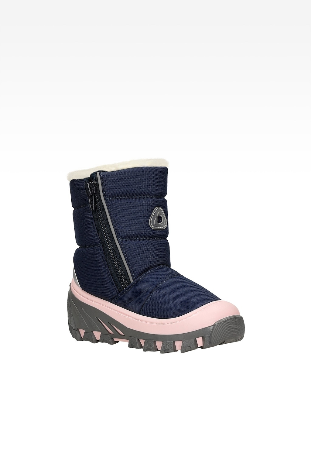 Tmavomodro-ružové snehule pre dievčatá BARTEK 14625002 Widok 2