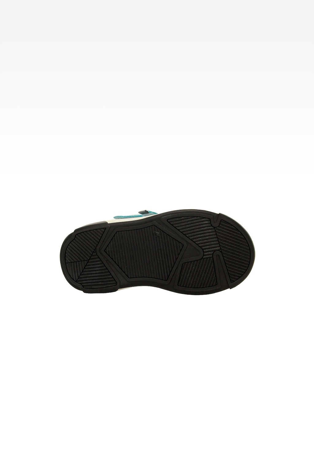 Tyrkysové kotníkové boty BARTEK 1198505 z kombinace semiškové a hladké kůže Widok 6