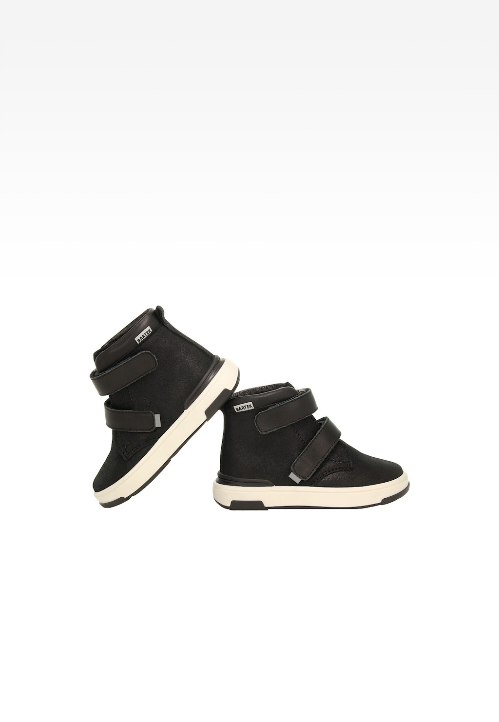 Czarne trzewiki BARTEK 1198502 zapinane na rzepy Widok 7