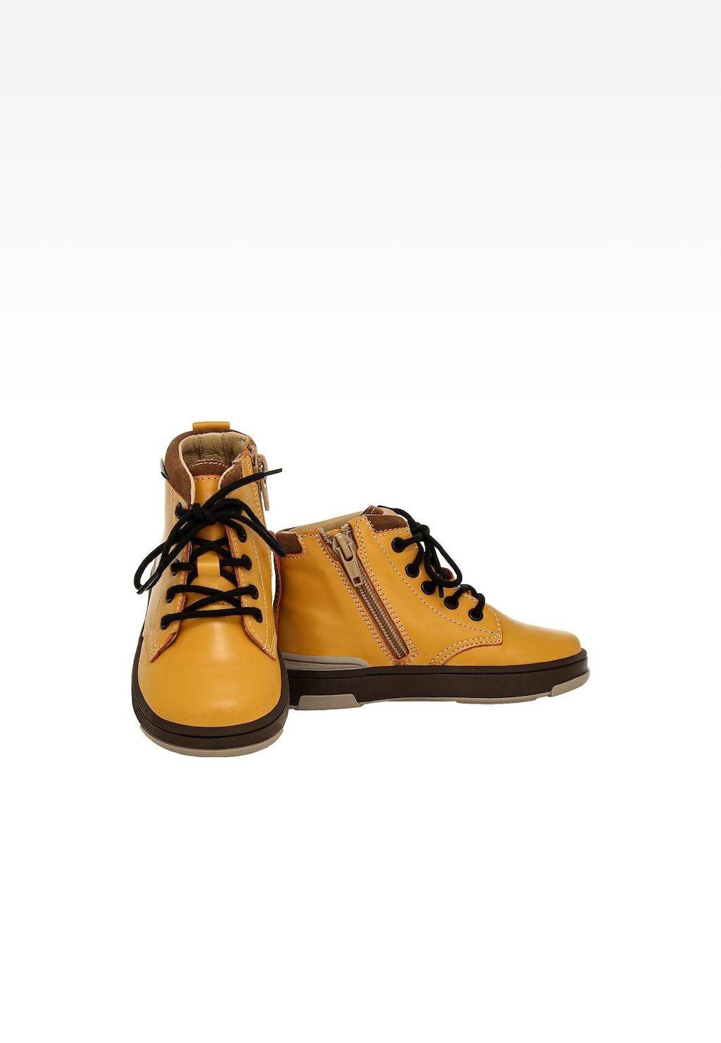 Žluté dětské kotníkové boty BARTEK 1112101 Widok 7