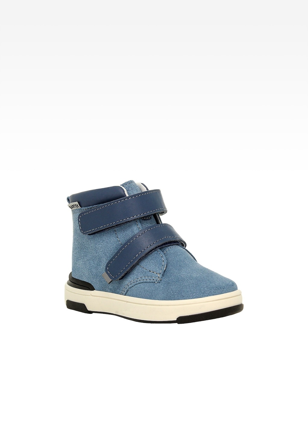 Modré kotníkové boty BARTEK z pravé kůže 1198504 Widok 2