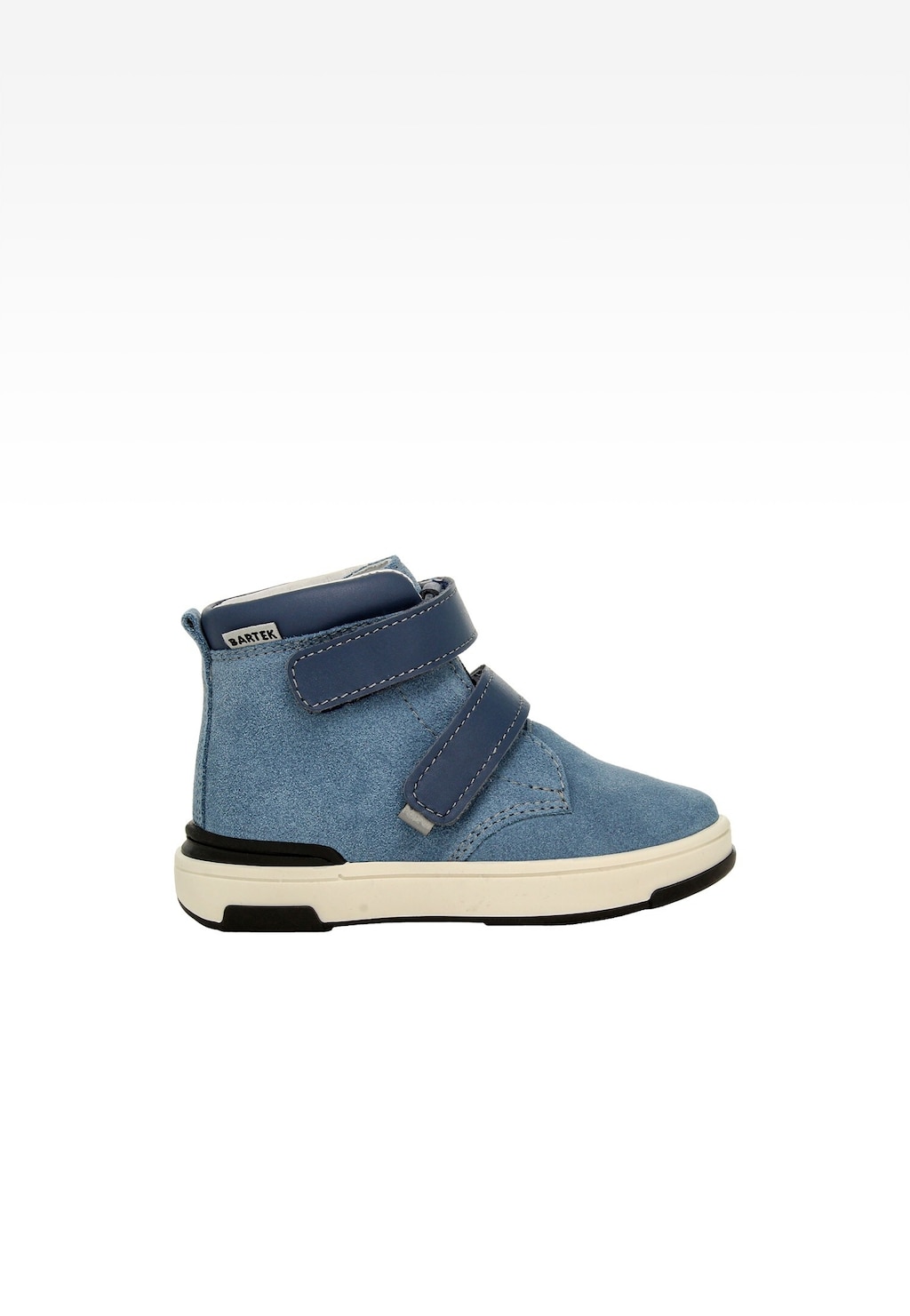 Modré kotníkové boty BARTEK z pravé kůže 1198504 Widok 1