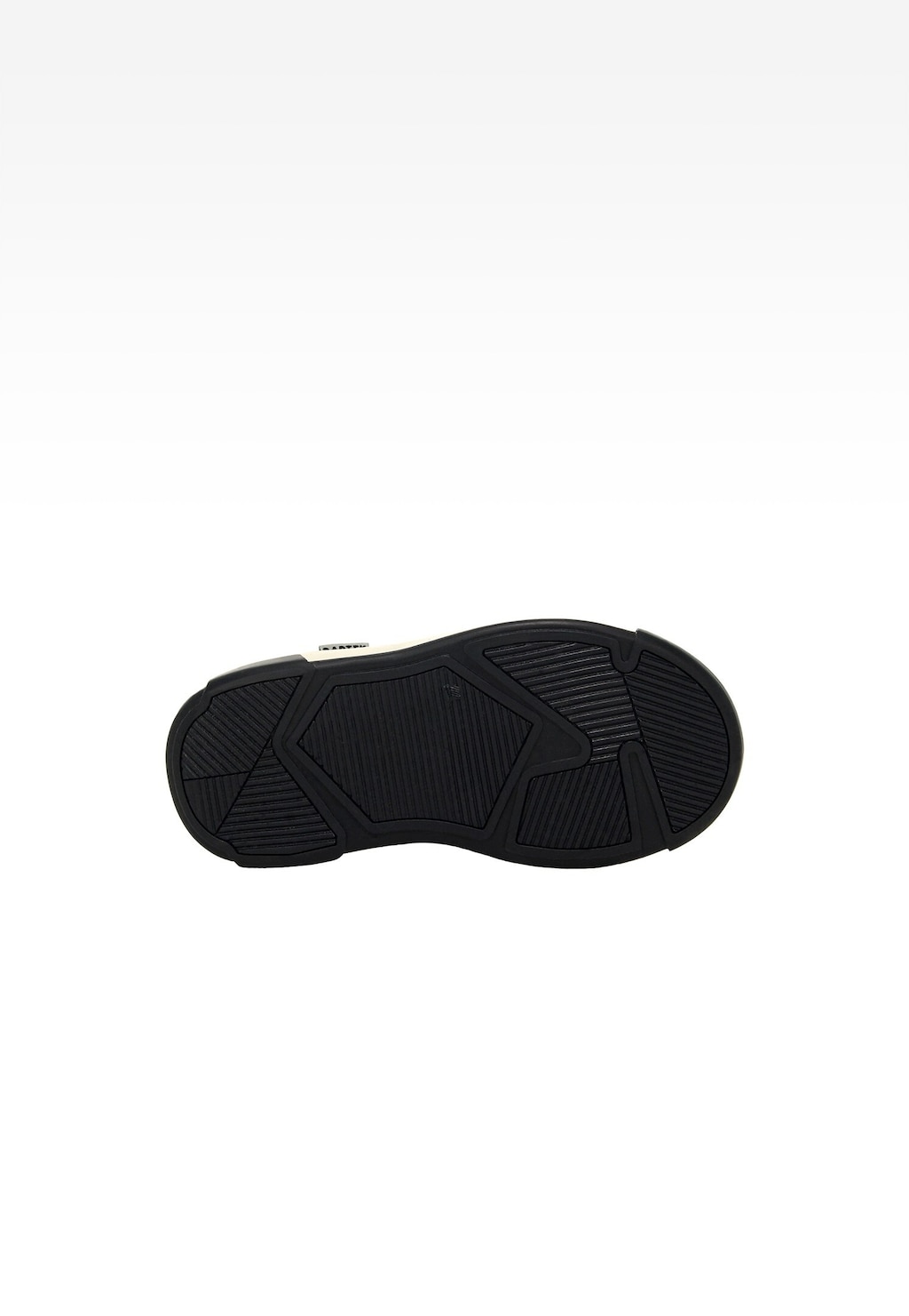 Błękitno-białe skórzane trampki BARTEK 1112104 Widok 5