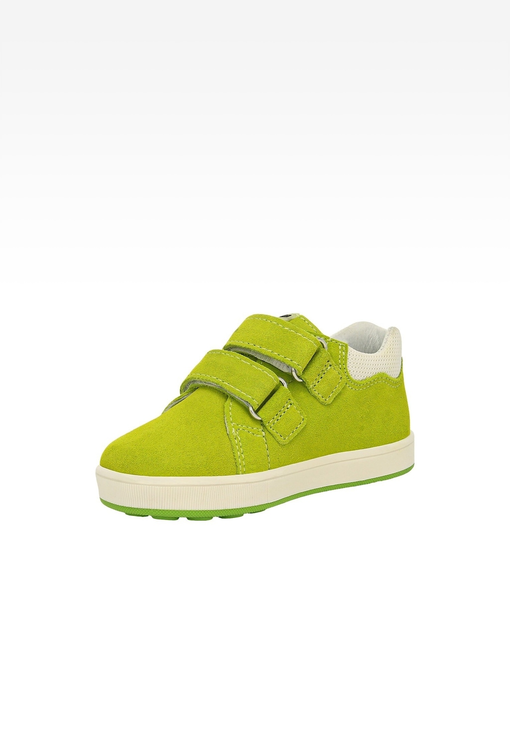 Zielone trampki BARTEK z dwoiny welurowej Widok 3