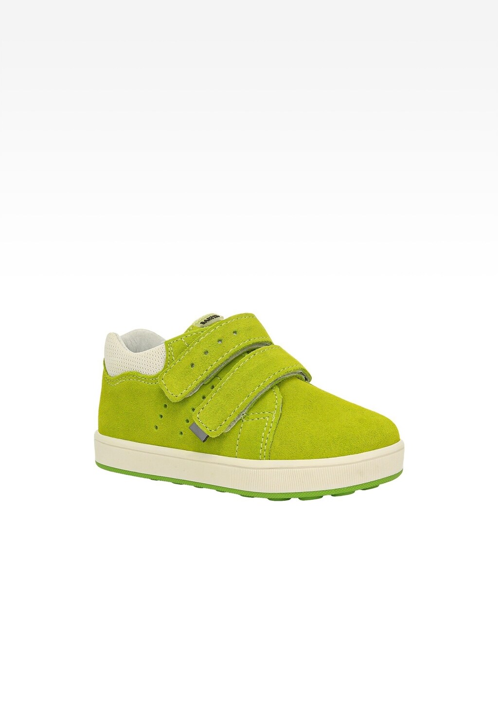 Zielone trampki BARTEK z dwoiny welurowej Widok 2