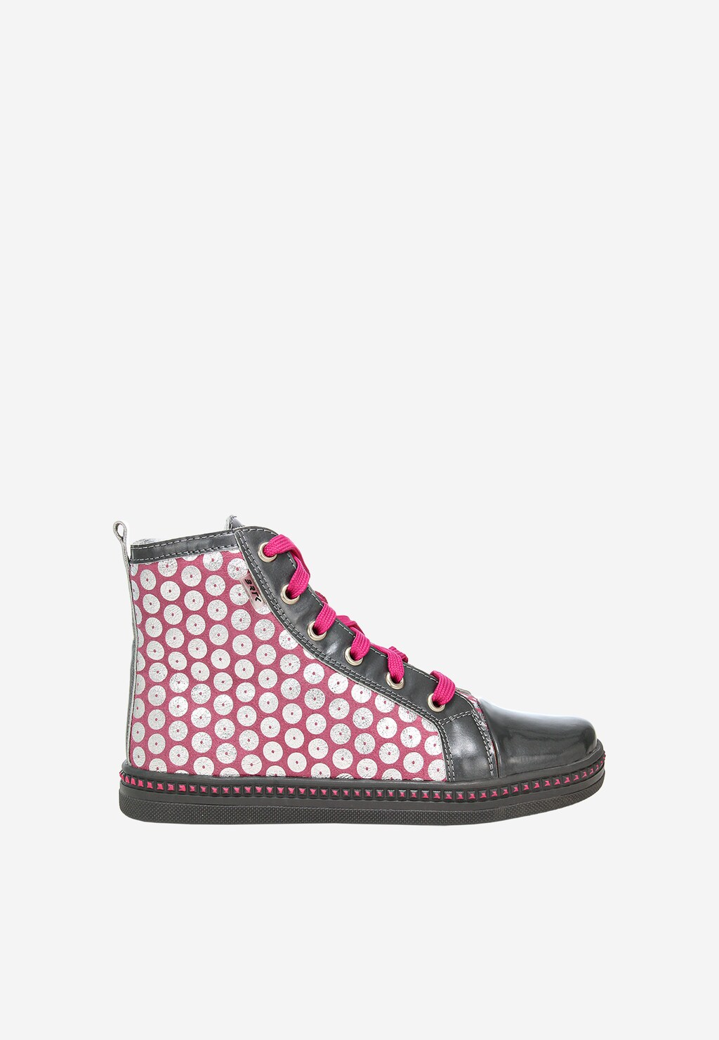 Šedo-růžové dívčí tenisky BARTEK 14133-06 Widok 1