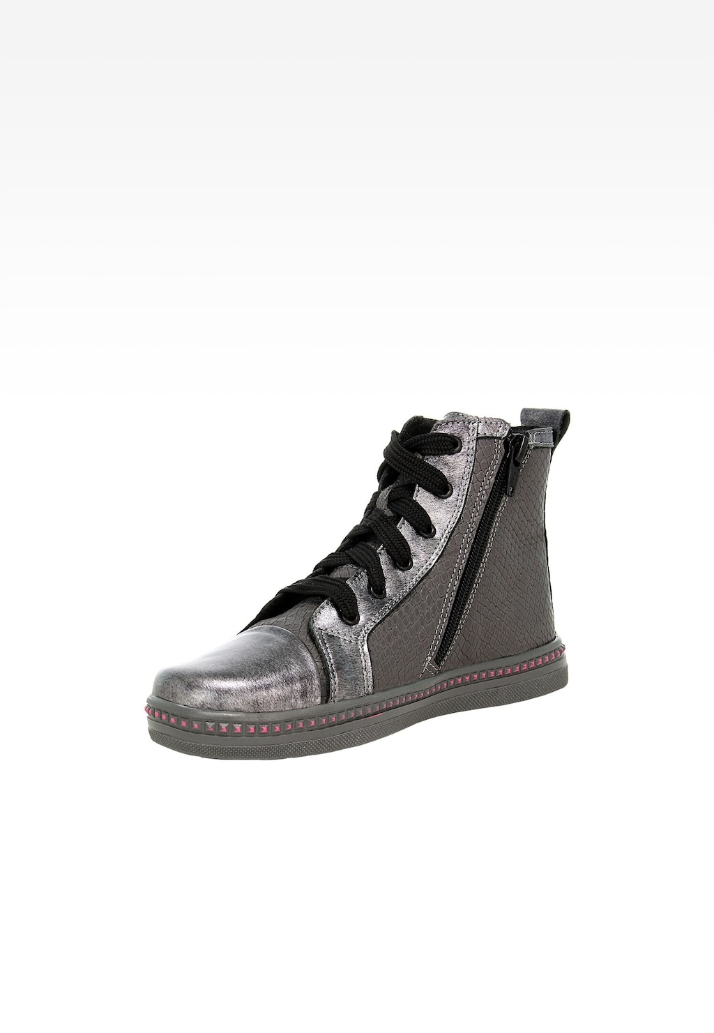 Sivé zateplené detské tenisky BARTEK 14133-03 Widok 3