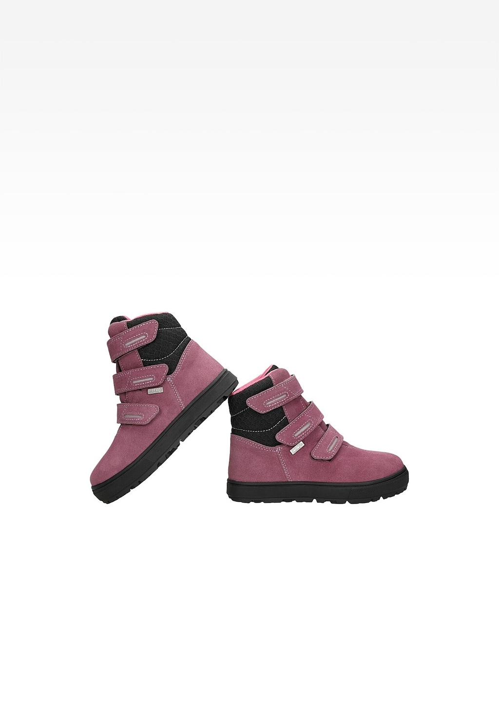 Trzewiki ocieplane BARTEK 84011-85, dla dziewcząt, różowo-czarne Widok 6