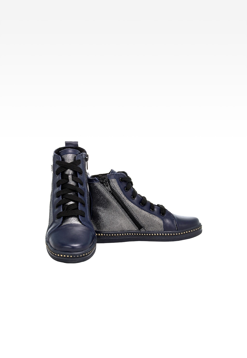 Dievčenské členkové topánky BARTEK 14133-04, tmavomodré Widok 7