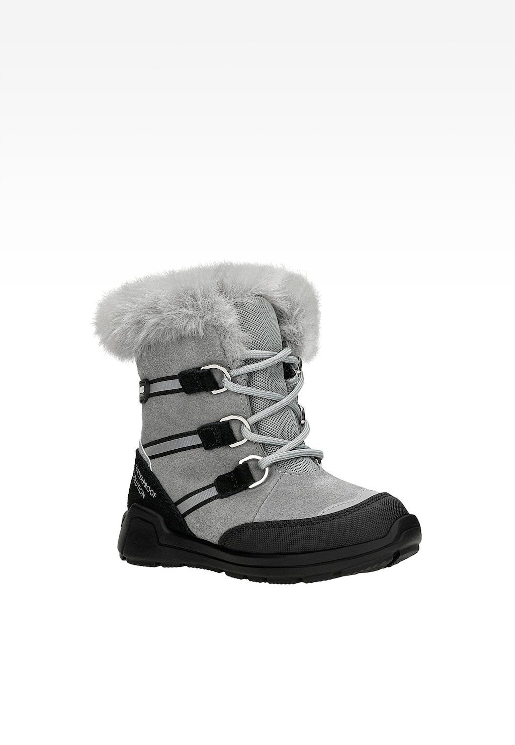 Śniegowce BARTEK, 85003-60, popielato-czarne Widok 2