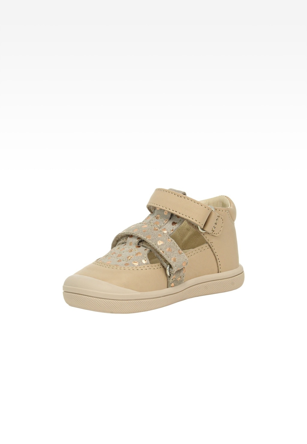 Kotníkové topánky BARTEK 11042603, pre dievčatá, béžové Widok 3