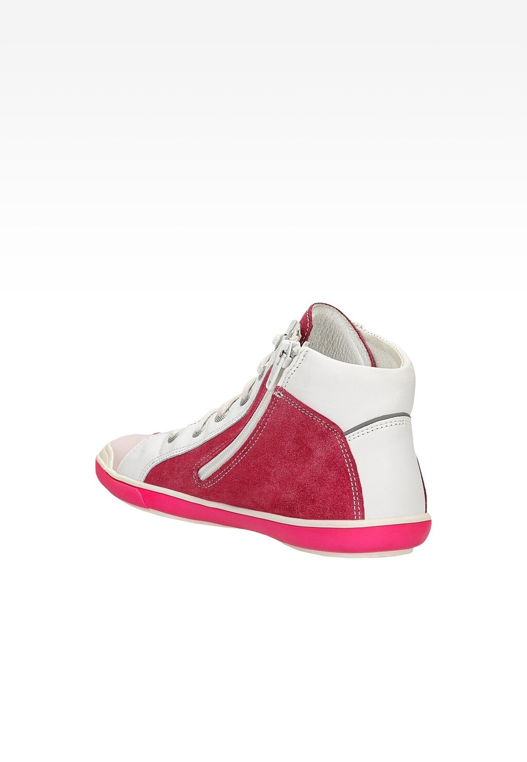 Kotníčkové boty BARTEK W-47064/0R6, pro dívky, růžovo-bílé Widok 3