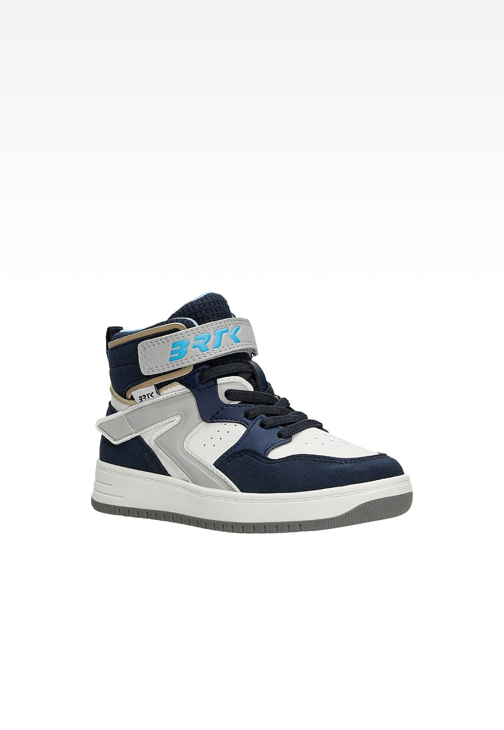 Kotníkové boty BARTEK 88001-16, tmavě modro-šedé Widok 3