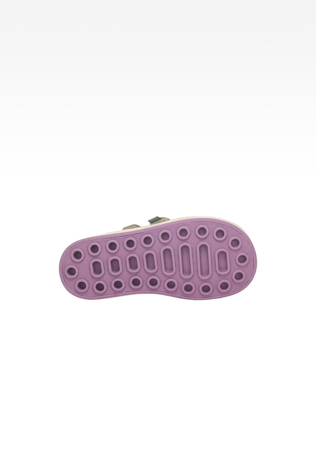 Szare trampki dziewczęce z nadrukiem w gwiazdki BARTEK 1104203 Widok 5