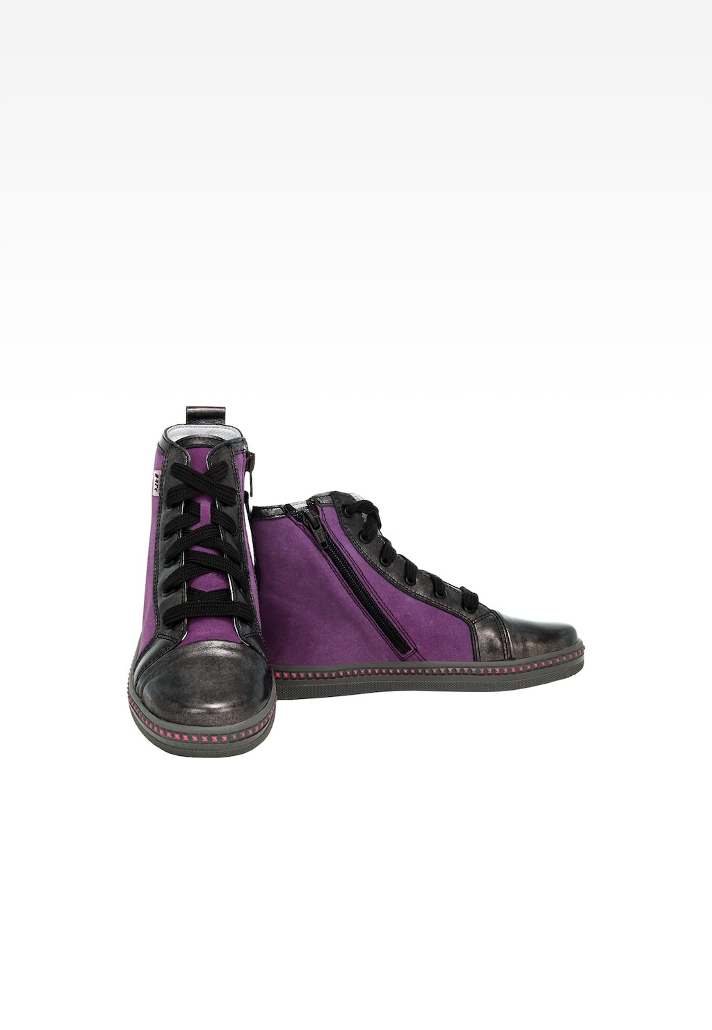 Fialové kotníčkové boty BARTEK pro dívky 14133-07 Widok 8