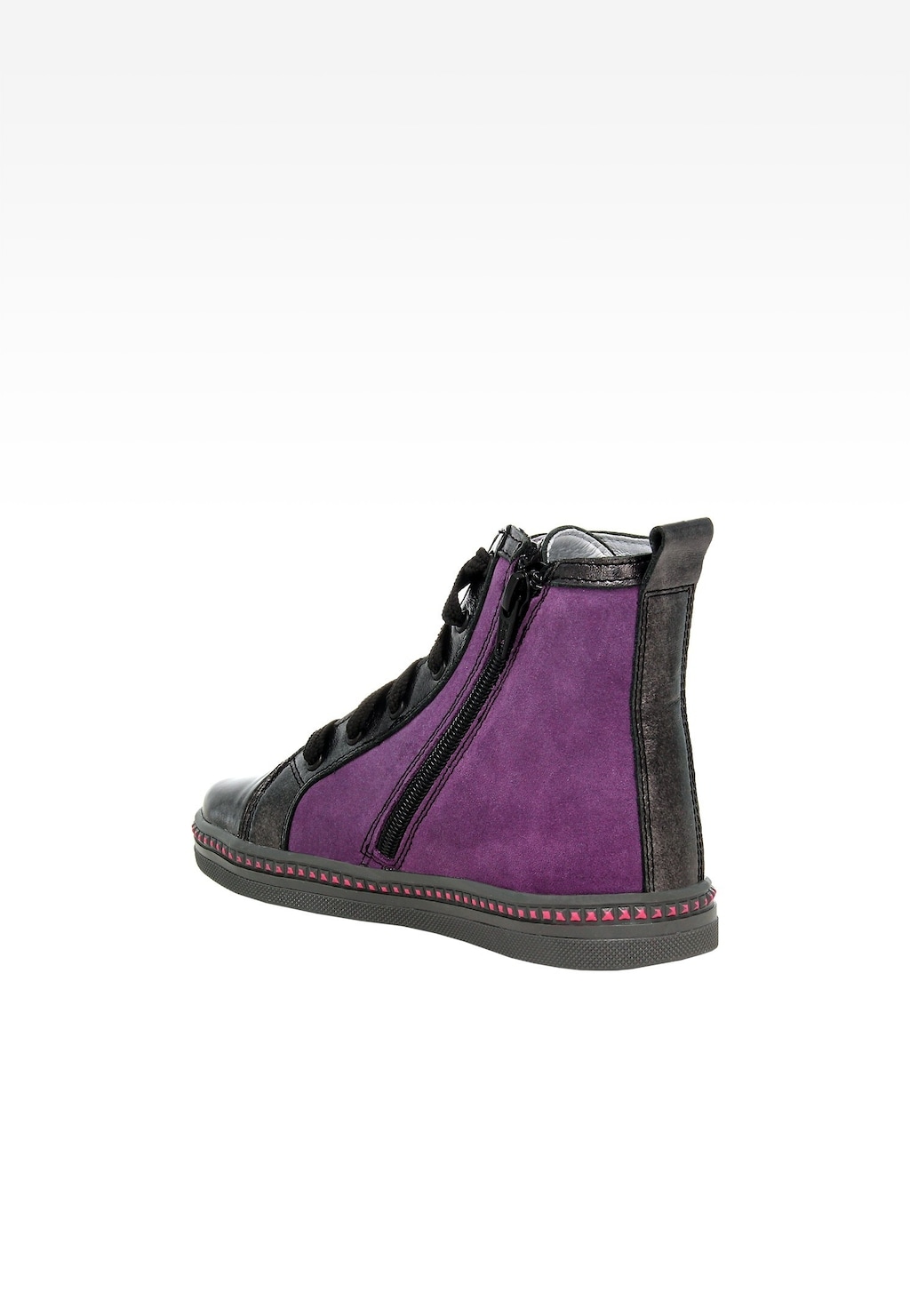 Fialové kotníčkové boty BARTEK pro dívky 14133-07 Widok 5
