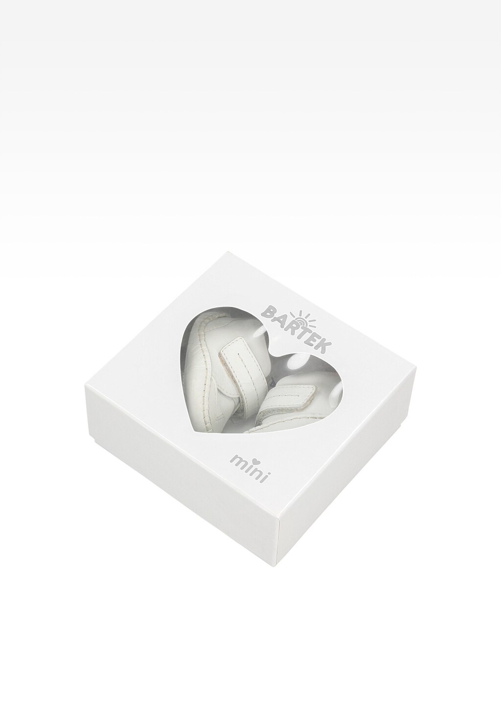 Białe niechodki BARTEK ze skóry licowej T-61002/B87 Widok 9