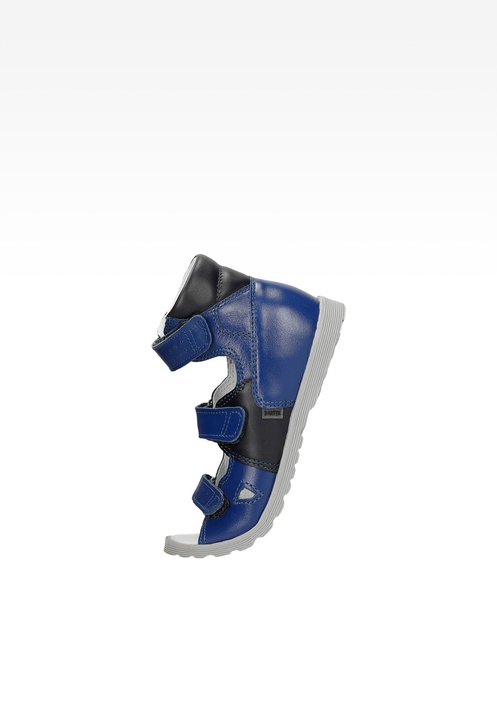 Granatowo-czarne sandały zabudowane BARTEK 86804-024 Widok 8