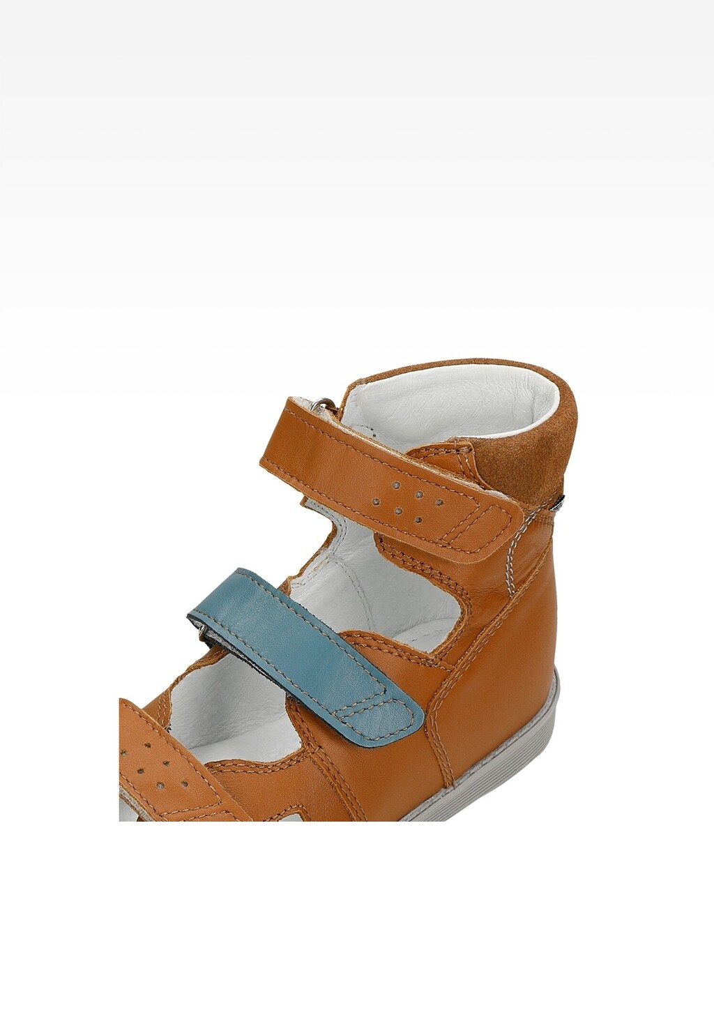 Kožené ortopedické pantofle BARTEK 86804-028 Widok 7