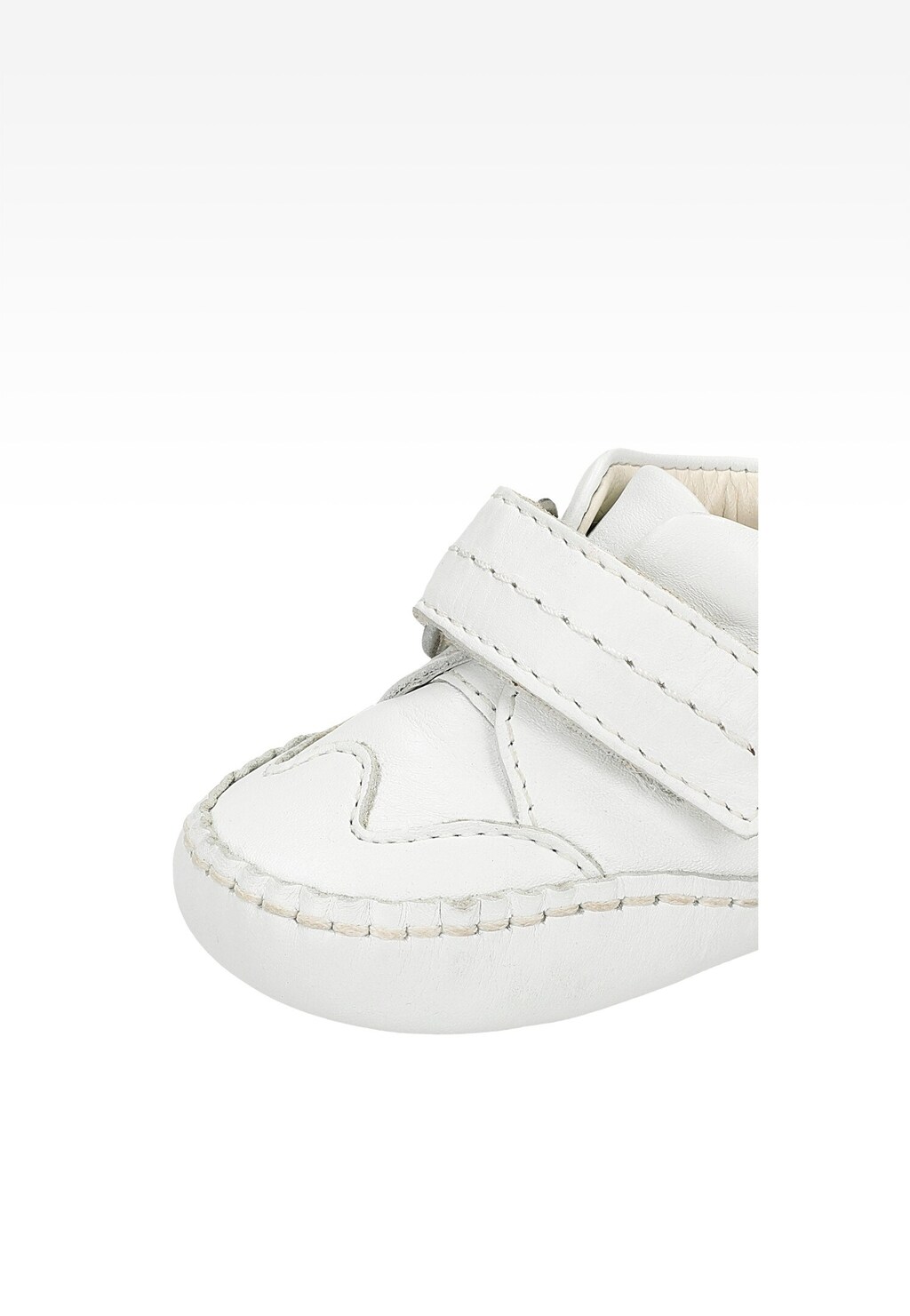 Białe niechodki BARTEK ze skóry licowej T-61002/B87 Widok 7