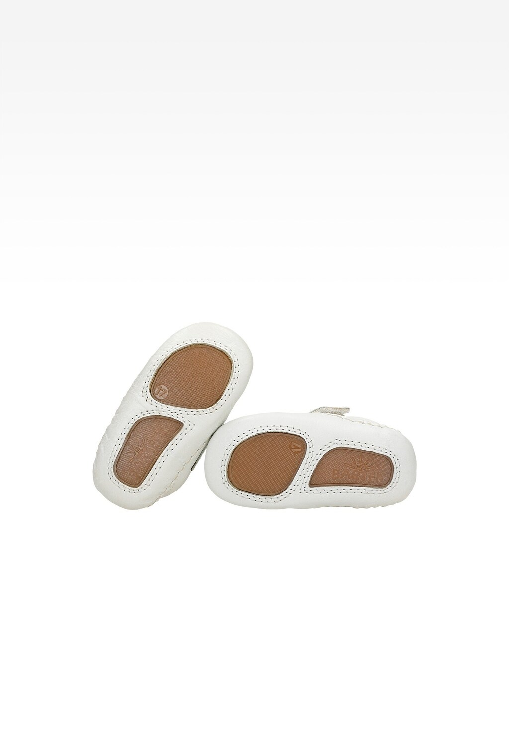 Białe niechodki BARTEK ze skóry licowej T-61002/B87 Widok 5