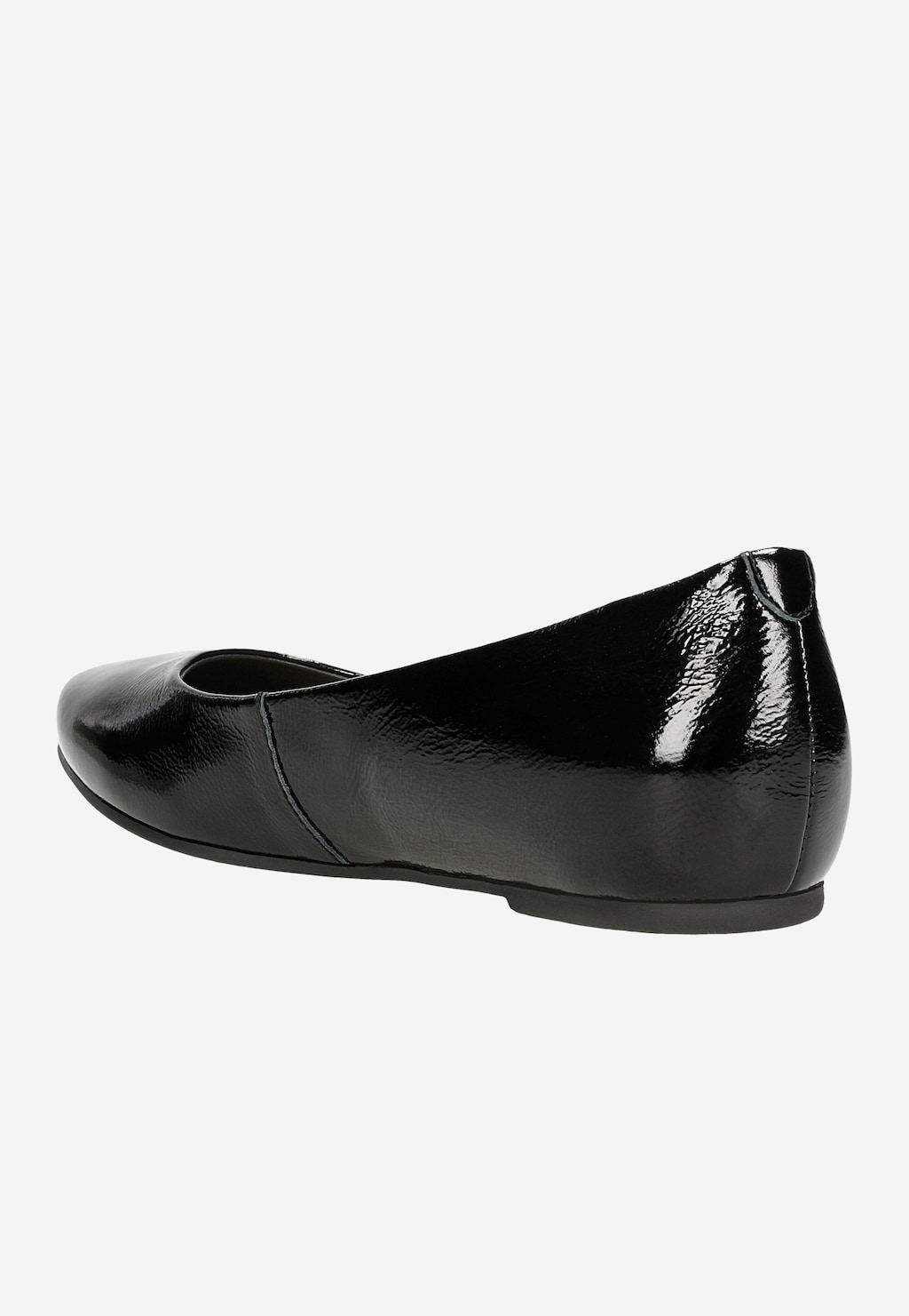 Czarne lakierowane baleriny damskie 44005-31 Widok 4