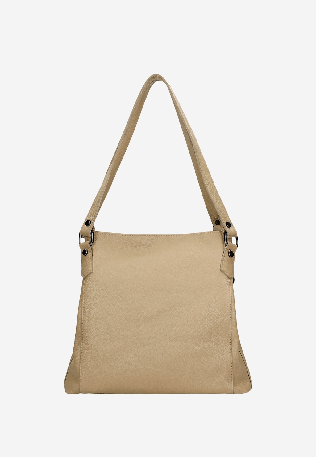 Béžová veľká dámska kabelka na každodenné nosenie 9859-74 Widok 3