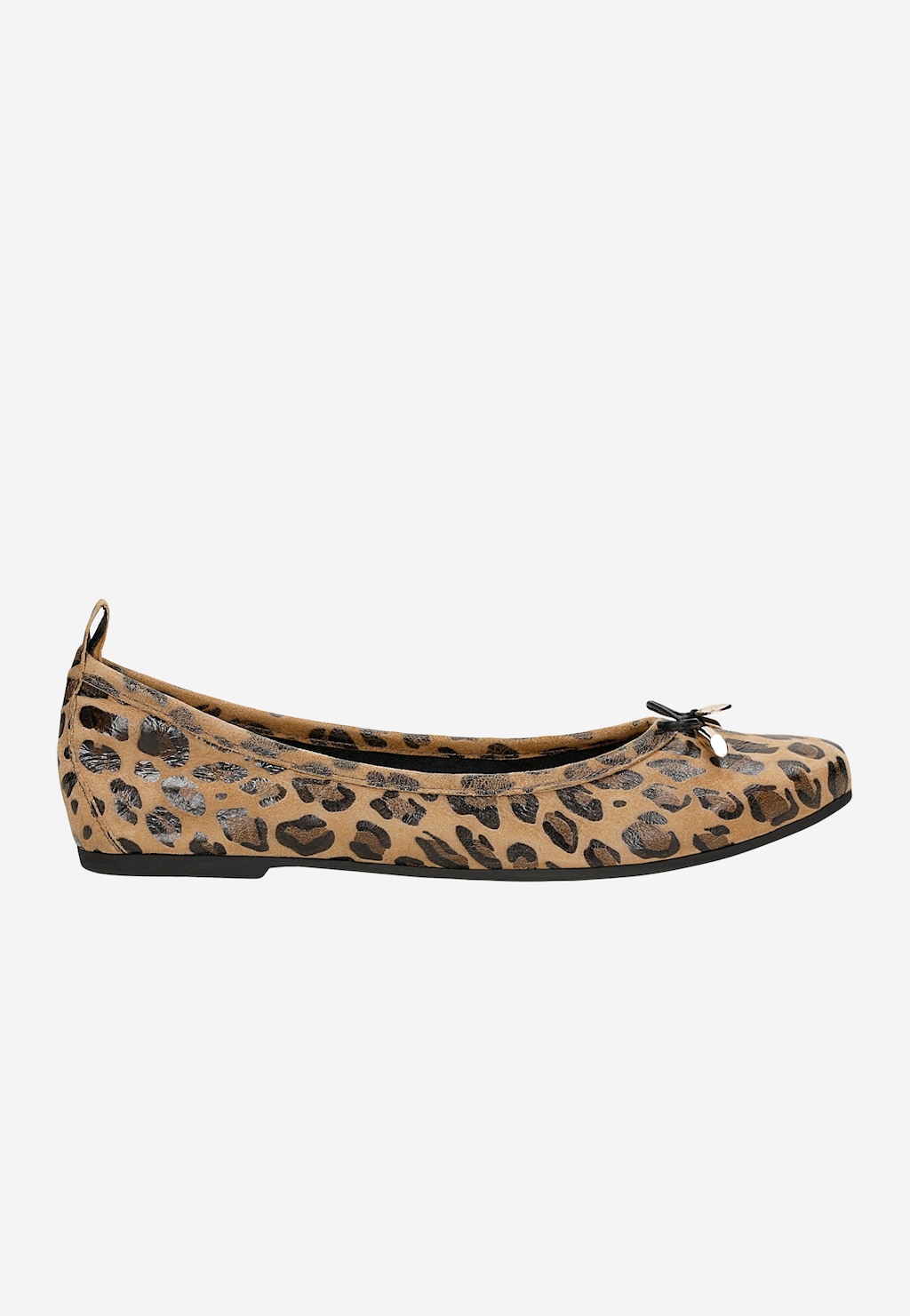 Balerínky s leopardím vzorem a jemnou mašlí 44063-60 Widok 1