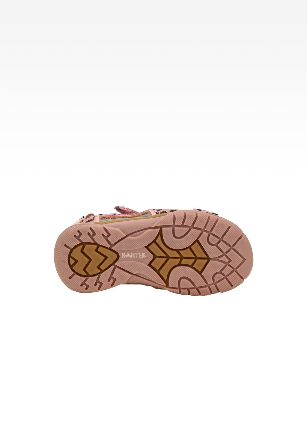Růžové sandály s leopardím vzorem pro dívky BARTEK 84410-64 Widok 6