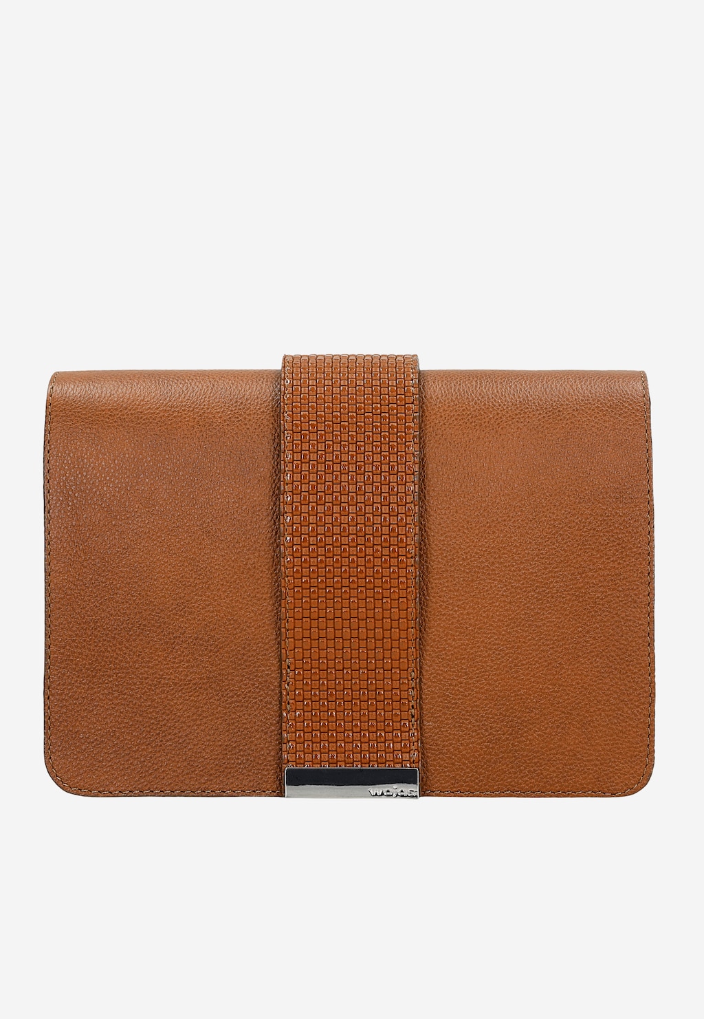 Malá svetlohnedá dámska kabelka so zdobeným remienkom 80187-53 Widok 2