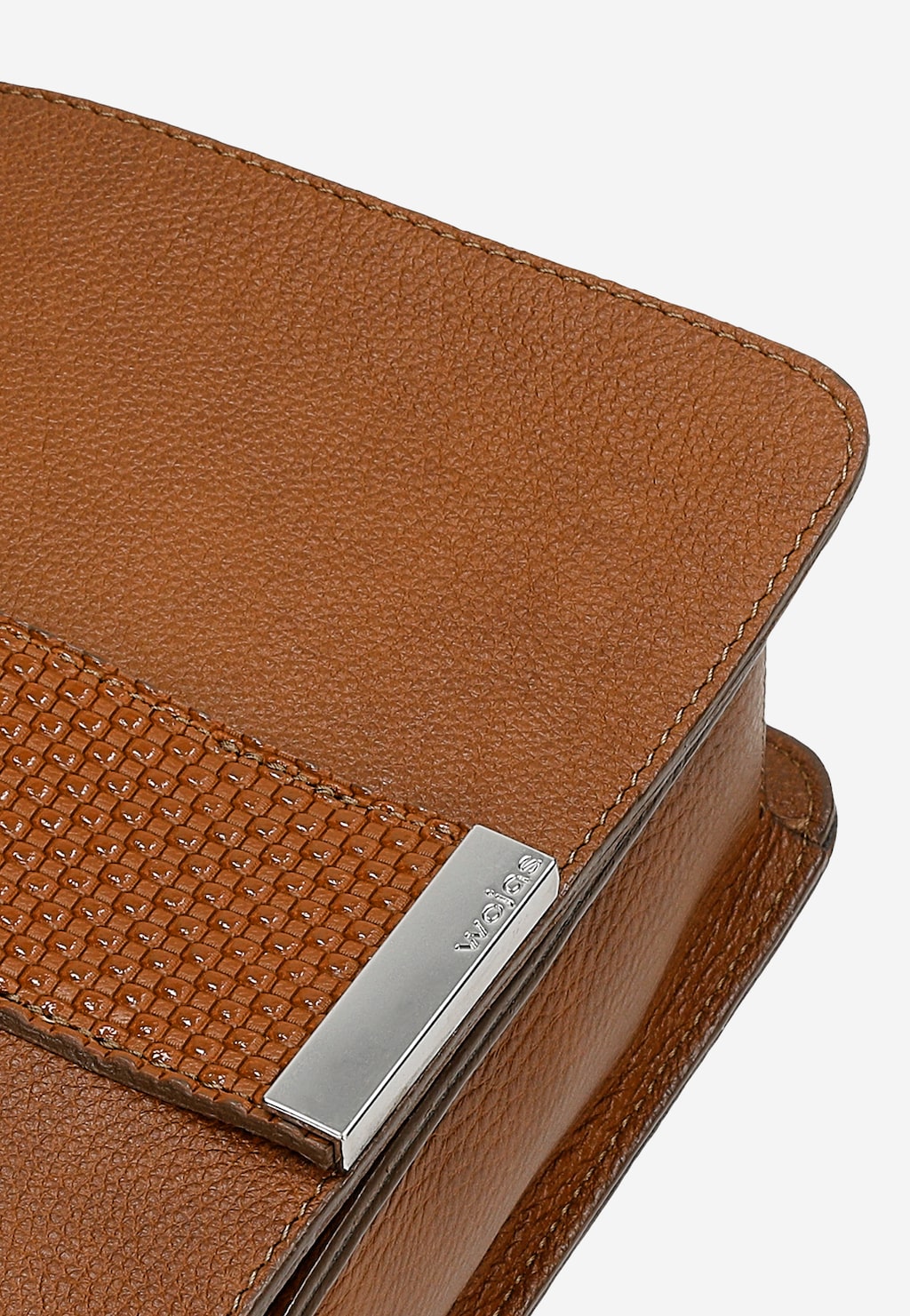 Malá svetlohnedá dámska kabelka so zdobeným remienkom 80187-53 Widok 7