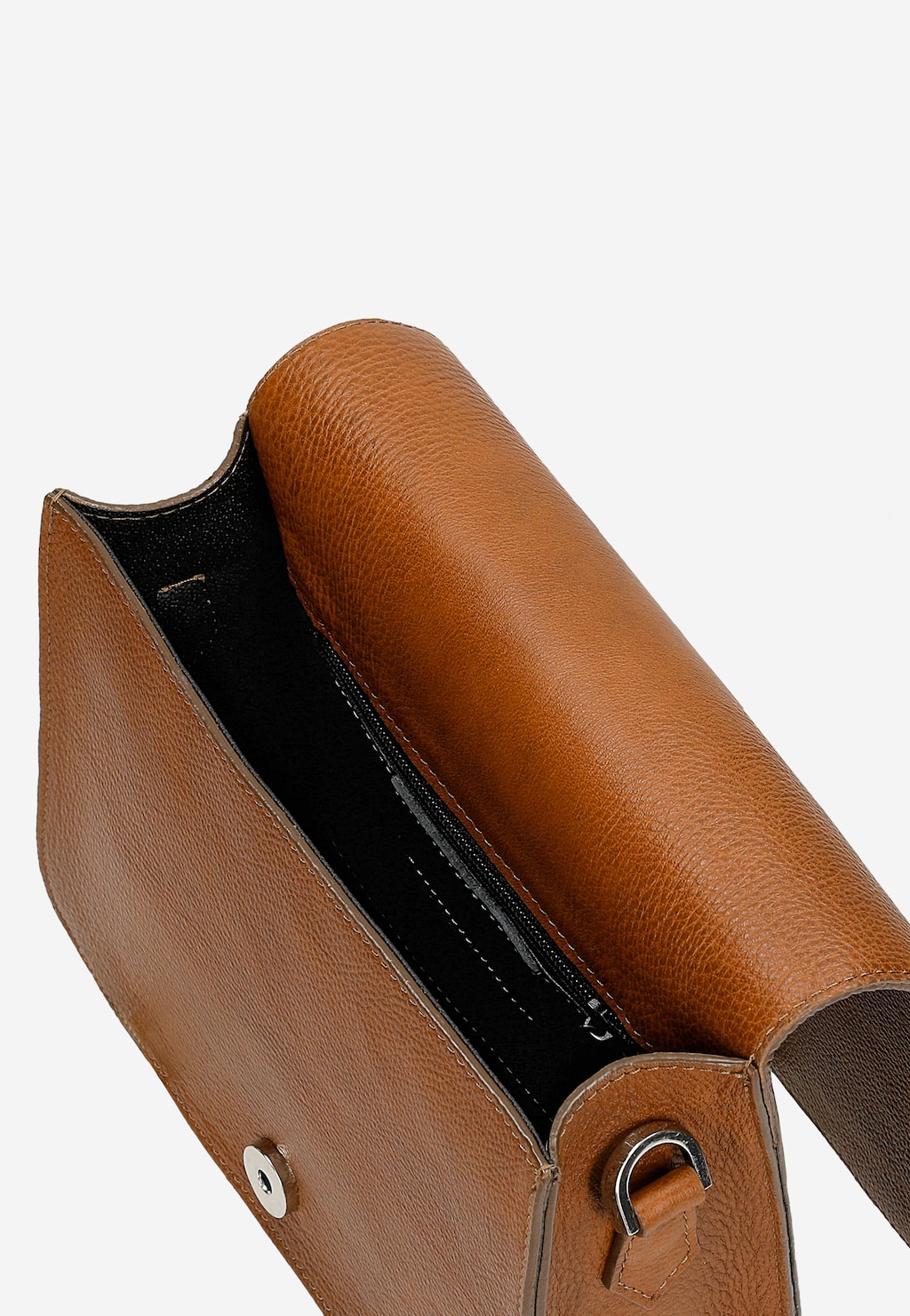 Malá svetlohnedá dámska kabelka so zdobeným remienkom 80187-53 Widok 8