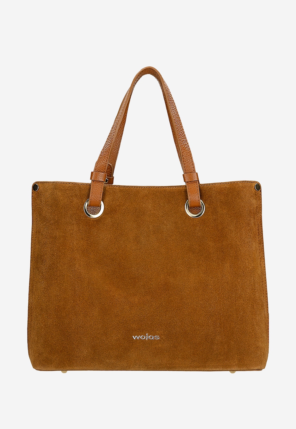 Veľká svetlohnedá dámska kabelka z lícnej kože 80427-73 Widok 2