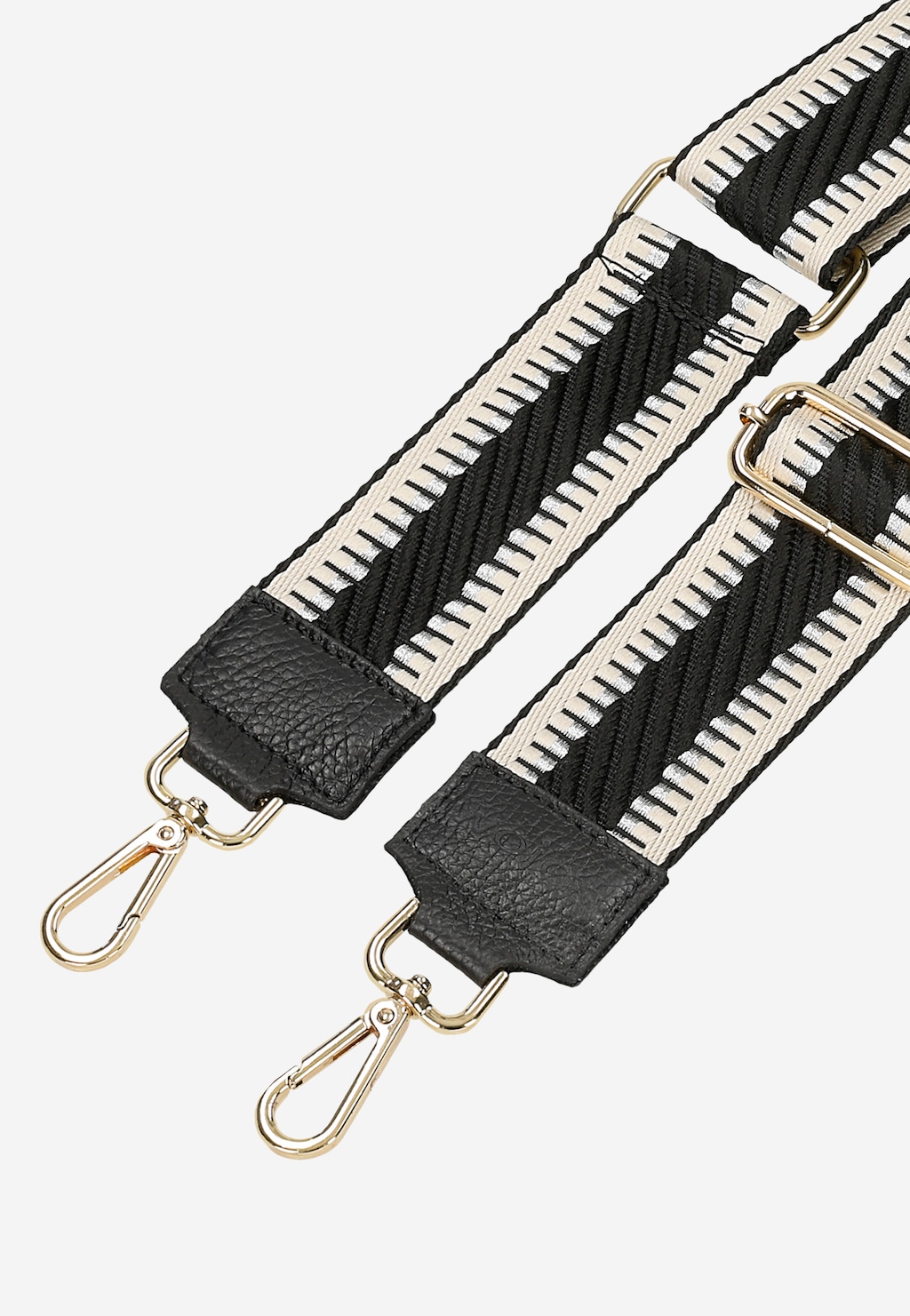 Wymienny pasek do torebki ze srebrną nitką 90402-81 Widok 3