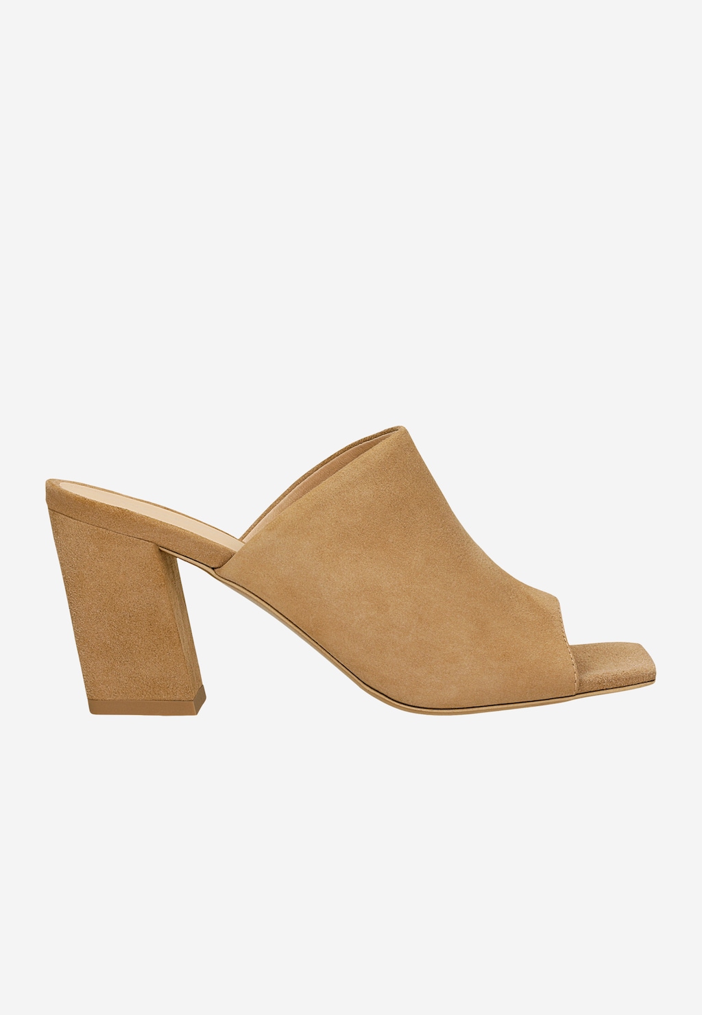 Hnědé pantofle na podpatku 74139-63 Widok 2