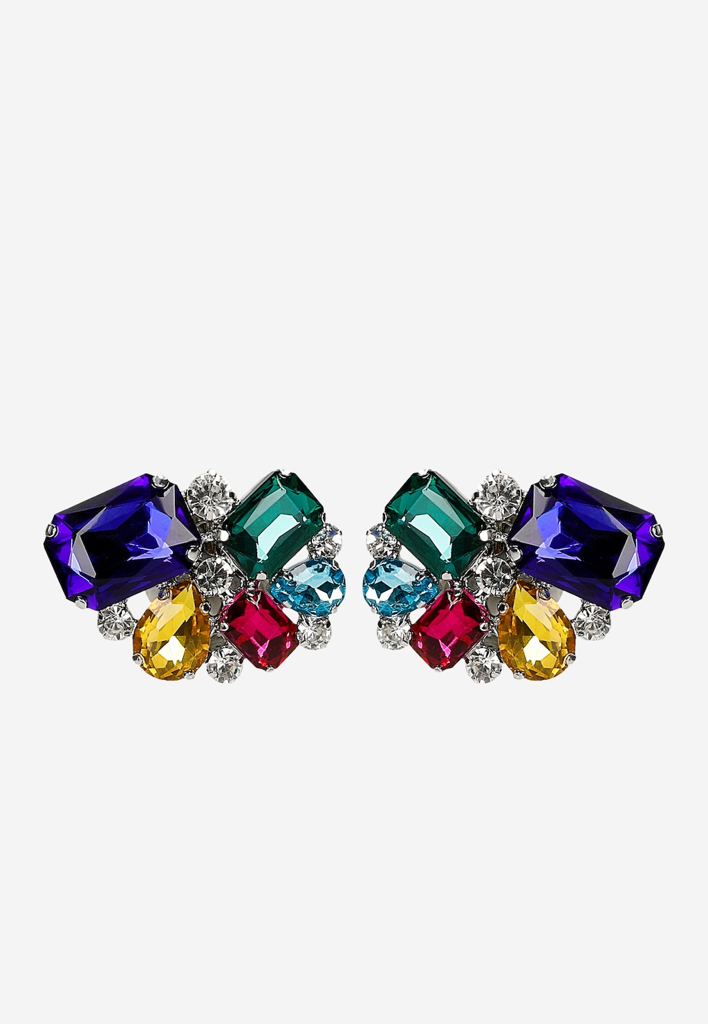 Odnímateľné ozdoby na topánky v podobe farebných kryštálikov 98527-16 Widok 2