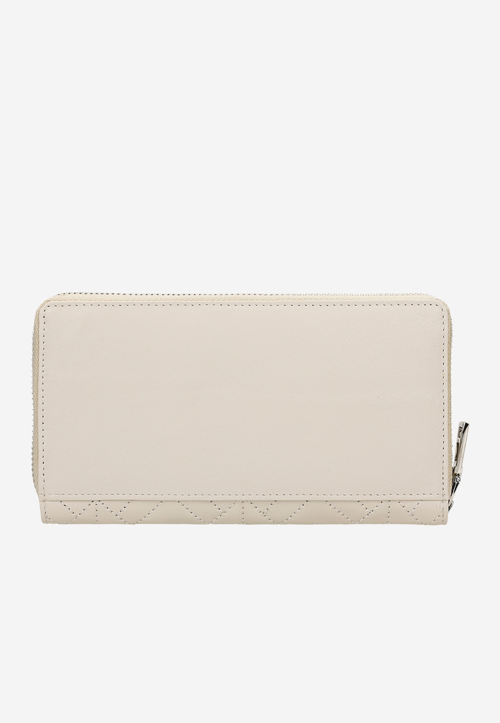 Velká béžová dámská peněženka z prošívané kůže 91102-54 Widok 4