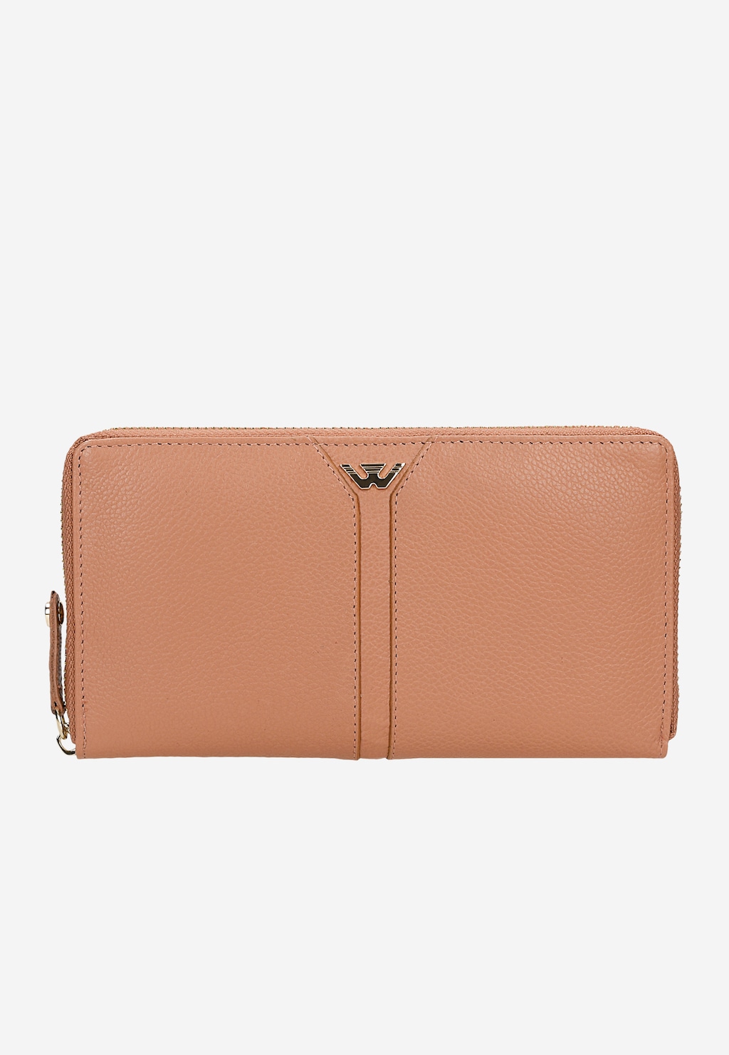 Velká světle růžová dámská peněženka z kůže 91083-54 Widok 2