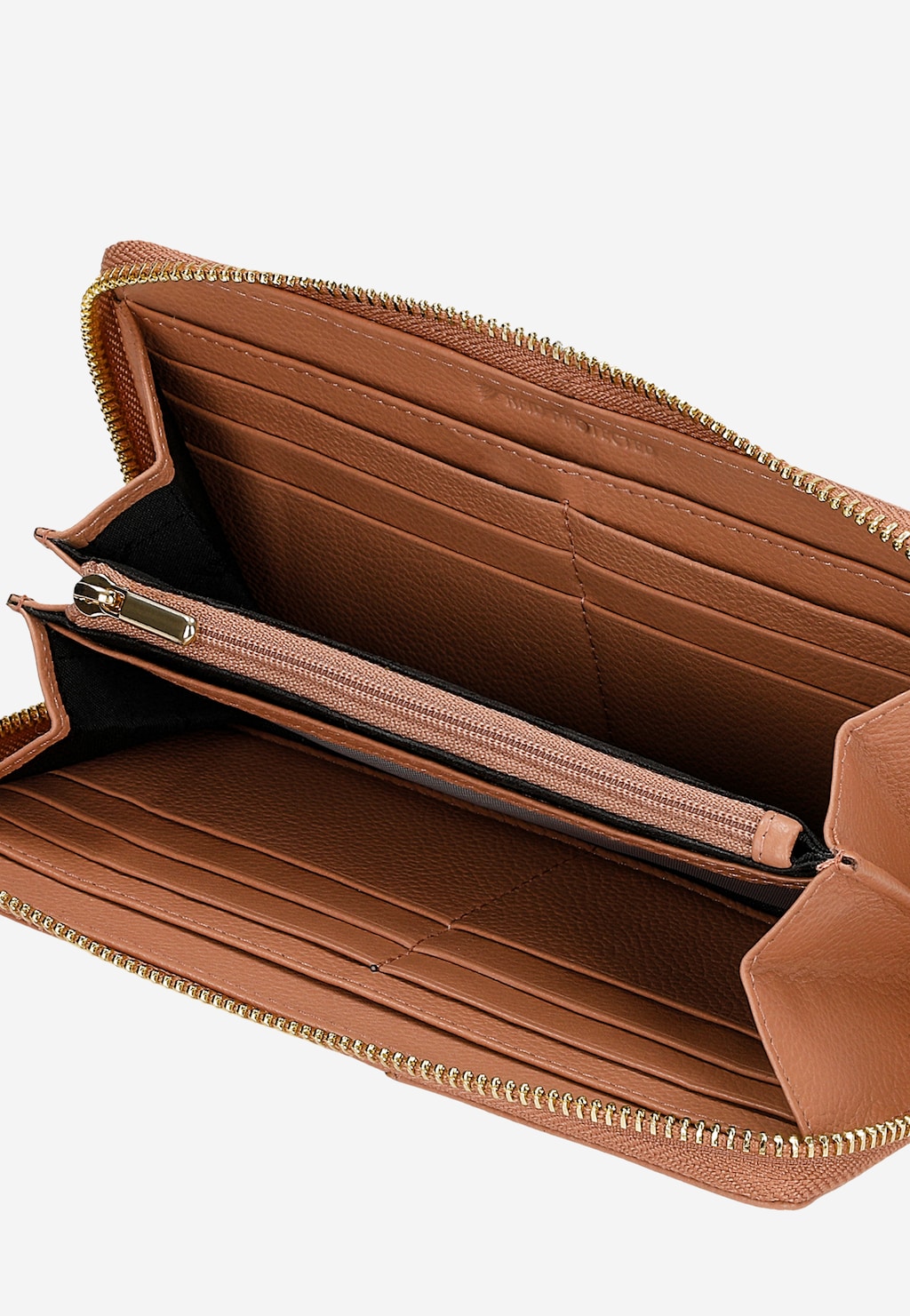 Velká světle růžová dámská peněženka z kůže 91083-54 Widok 6