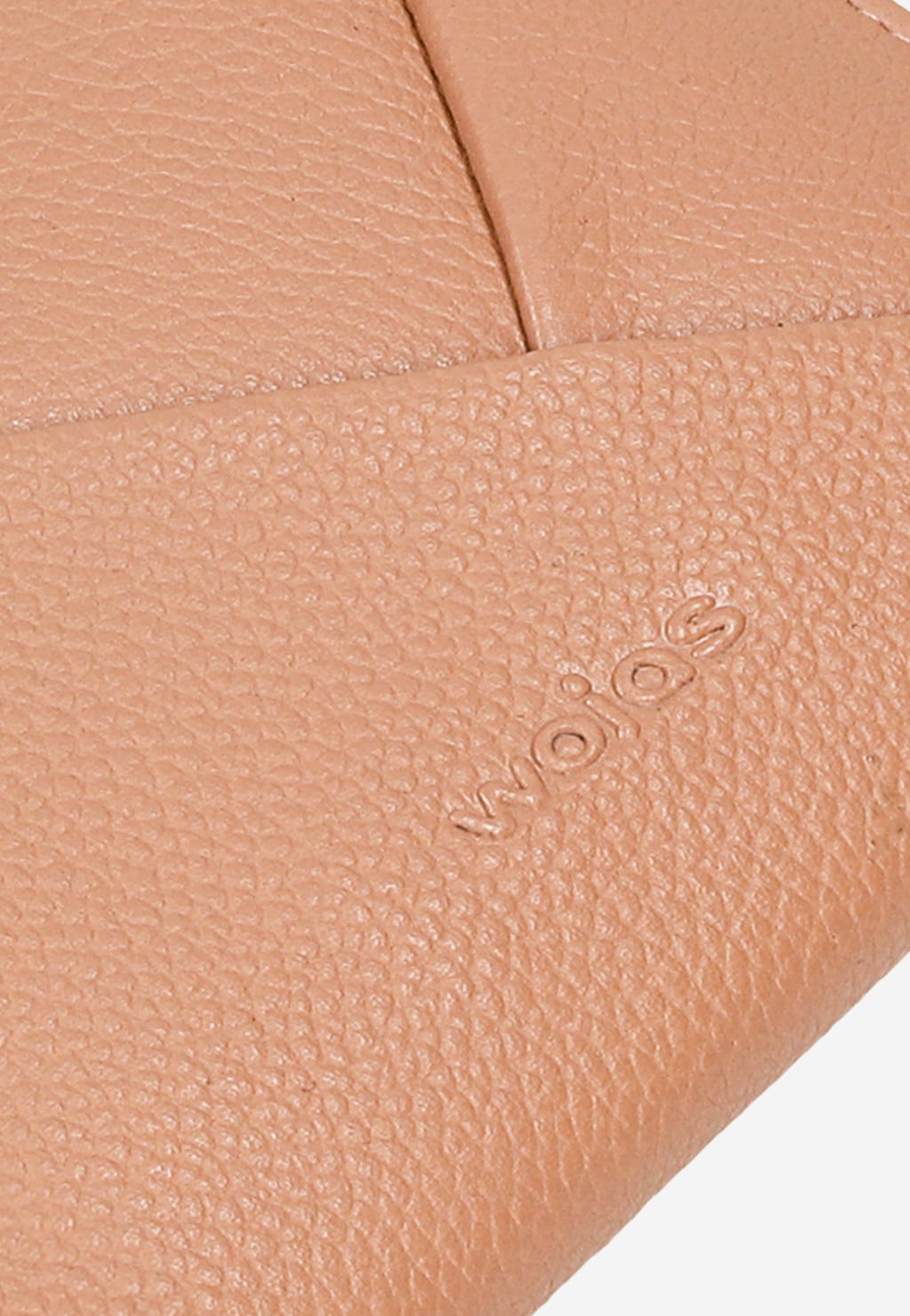 Malá kožená dámska peňaženka s geometrickým prešívaním 91081-54 Widok 8