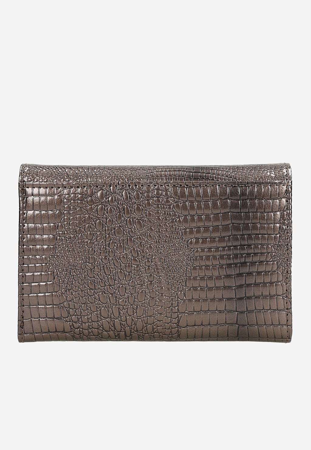 Beżowy portfel damski lakierowany 91059-34 Widok 4