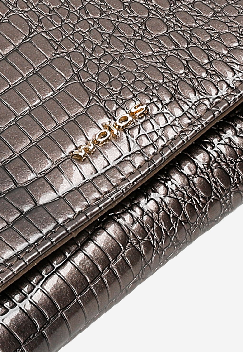 Beżowy portfel damski lakierowany 91059-34 Widok 8